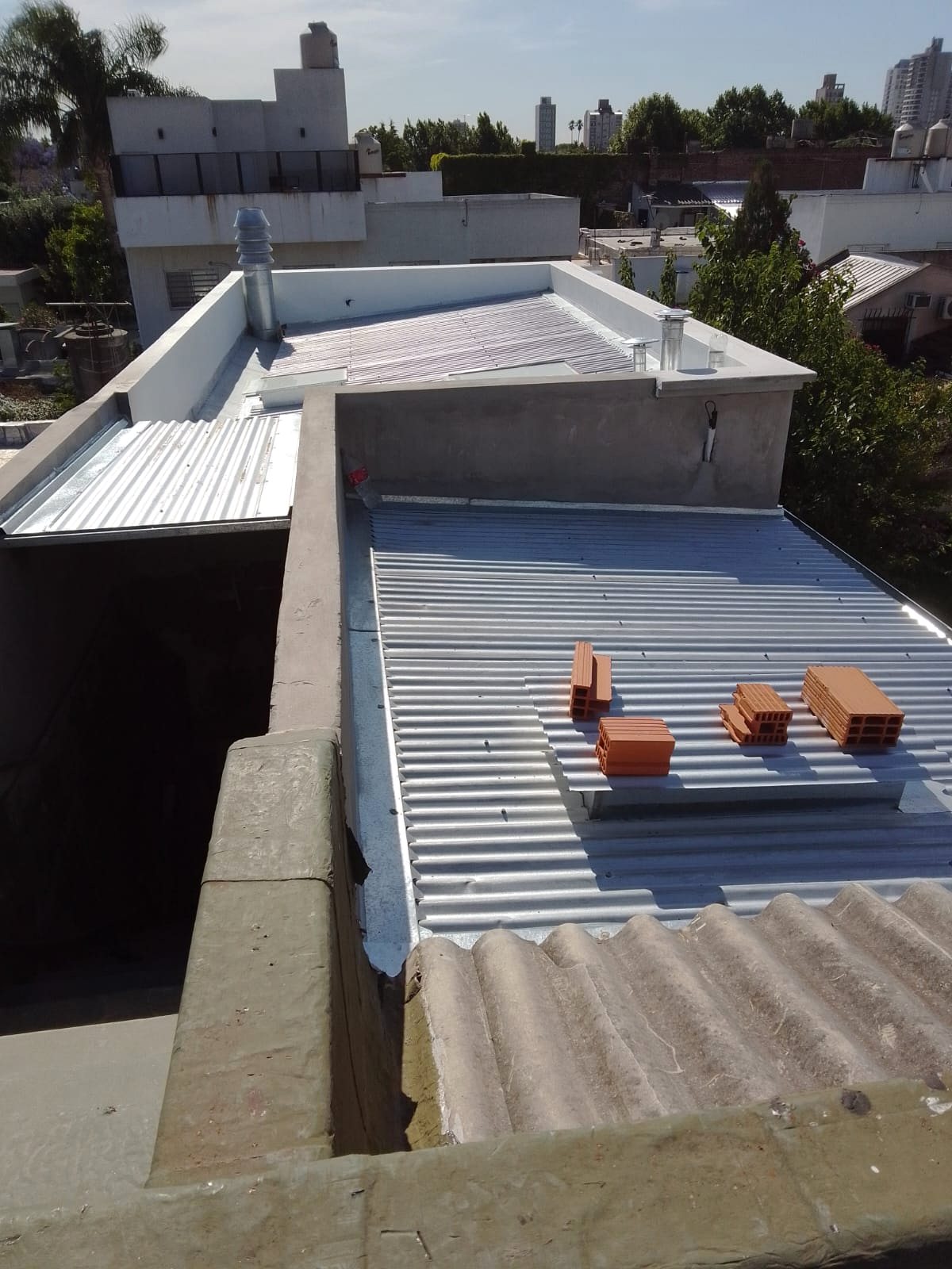 Trabajo en obra de Construcciones Cavallo